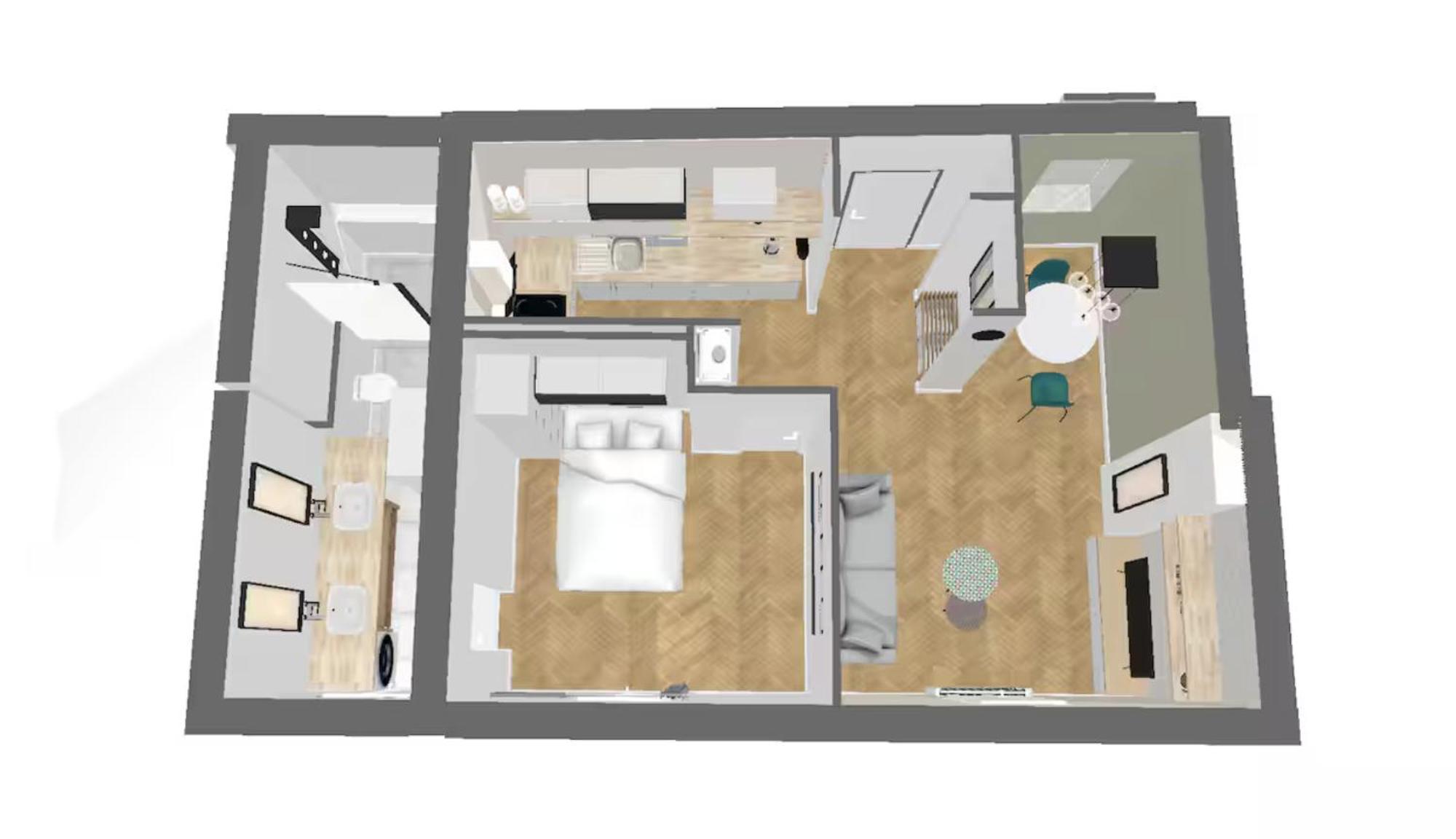 AppartChic - appartement standing - plein Centre&Parking privé Créon Exterior foto