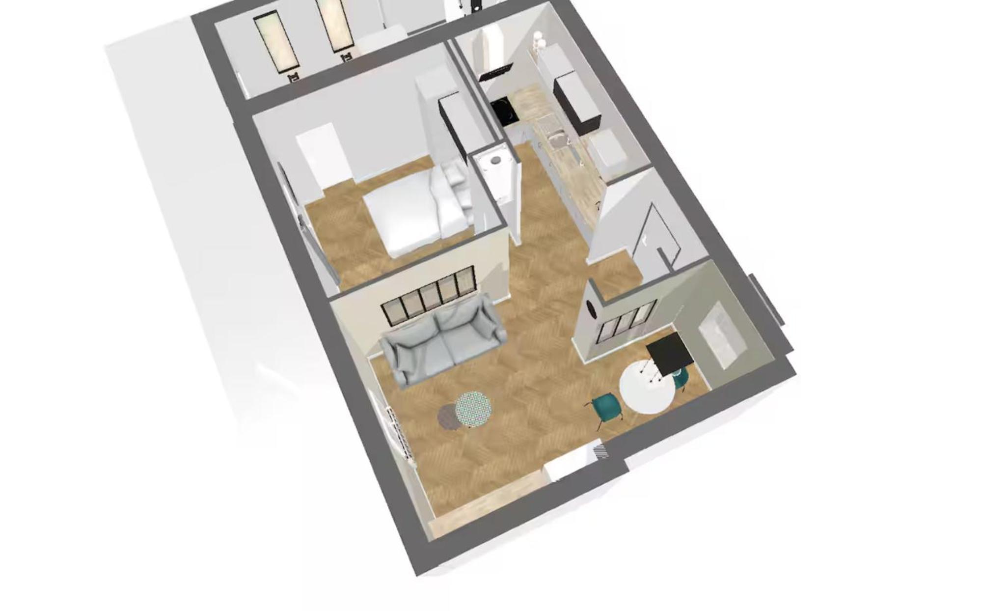 AppartChic - appartement standing - plein Centre&Parking privé Créon Exterior foto